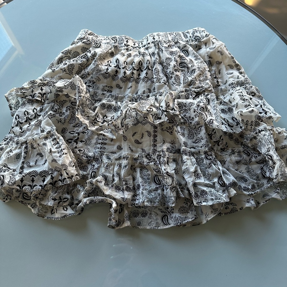 Free People paisley skirt